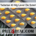 Tadarise 40 Mg Sunrise cialis2